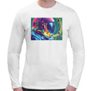 Astronaut Psychedelic | Men long sleeves t-shirt