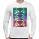 Astronaut Psychedelic | Men long sleeves t-shirt