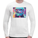 Astronaut Psychedelic | Men long sleeves t-shirt