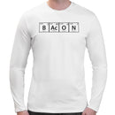 Bacon Periodic Table | Men long sleeves t-shirt