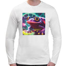 Frog Neon Men Long Sleeves T-shirt