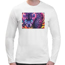 Neon Cheetah Men Long Sleeves T-shirt