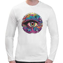 Trippy Third Eye | Men long sleeve T-shirt