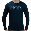 Bacon Periodic Table | Men long sleeves t-shirt