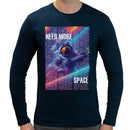 Astronaut Psychedelic | Men long sleeves t-shirt