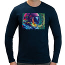 Astronaut Psychedelic | Men long sleeves t-shirt