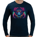 Neon Gorilla Men Long Sleeves T-shirt