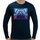Neon Koala Men Long Sleeves T-shirt