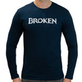 Broken | Super Soft T-shirt | Cotton Crew Neck Long sleeve T Shirt Men's