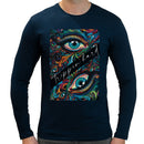 Trippy Third Eye | Men long sleeve T-shirt