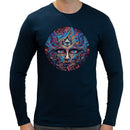Trippy Third Eye | Super Soft T-shirt | Cotton Crew Neck Long sleeve T Shirt Men's