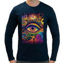 Trippy Third Eye | Men long sleeve T-shirt