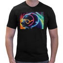 Neon Party Bear Men Short Sleeves T-shirt