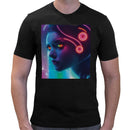 Raver Girl Neon Men Short Sleeves T-shirt