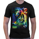 Baybayin Neon Tiger | Super Soft T-shirt | Cotton Crew Neck Short sleeve T Shirt Men's