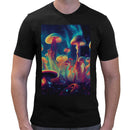 Psychedelic Mushrooms Men Short Sleeves T-shirt