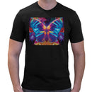 Neon Rave Butterfly Men Short Sleeves T-shirt