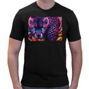 Neon Cheetah Men Short Sleeves T-shirt