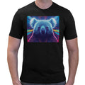 Neon Koala | Super Soft T-shirt | Cotton Crew Neck Short sleeve T Shirt Men's
