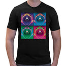 Bear Neon Rave | Super Soft T-shirt | Cotton Crew Neck Short sleeve T Shirt Men's