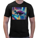 Trippy Neon Turtle Men Short Sleeves T-shirt
