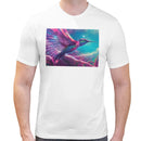 Neon Hummingbird Men Short Sleeves T-shirt