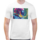 Astronaut Psychedelic | Men short sleeves t-shirt