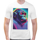 Neon Rave Gorilla Men Short Sleeves T-shirt