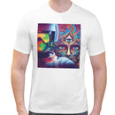 Astronaut Psychedelic | Men short sleeves t-shirt