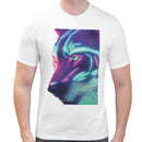 Neon Wolf Men Short Sleeves T-shirt