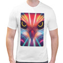 Neon Parrot | Super Soft T-shirt | Cotton Crew Neck Short sleeve T Shirt Men's