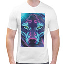 Neon Wolf Men Short Sleeves T-shirt