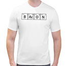 Bacon Periodic Table | Super Soft T-shirt | Cotton Crew Neck Short sleeve T Shirt Men's