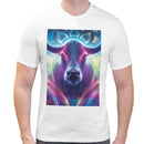 Neon Cow Men Short Sleeves T-shirt
