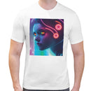 Raver Girl Neon Men Short Sleeves T-shirt