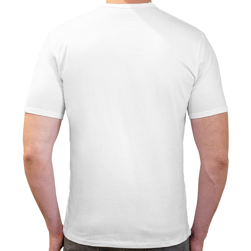 Neon Mandala Hummingbird | Super Soft T-shirt | Cotton Crew Neck Short sleeve T Shirt Men's