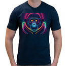 Neon Gorilla | Super Soft T-shirt | Cotton Crew Neck Short sleeve T Shirt Men's