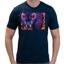 Neon Cheetah | Super Soft T-shirt | Cotton Crew Neck Short sleeve T Shirt Men's
