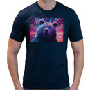Bear Neon Rave | Men short sleeves t-shirt