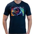 Neon Party Bear | Super Soft T-shirt | Cotton Crew Neck Short sleeve T Shirt Men's