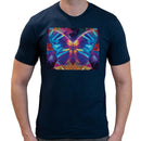 Neon Rave Butterfly Men Short Sleeves T-shirt