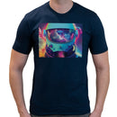 Astronaut Psychedelic | Men short sleeves t-shirt
