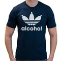 Alcohol | Super Soft T-shirt | Cotton Crew Neck Short sleeve T Shirt Men's