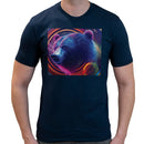 Bear Neon Rave | Men short sleeves t-shirt