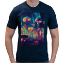 Psychedelic Mushrooms Men Short Sleeves T-shirt