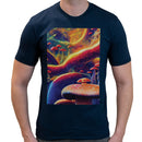 Psychedelic Trippy Mushrooms | Super Soft T-shirt | Cotton Crew Neck Short sleeve T Shirt Men's