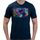 Astronaut Psychedelic | Men short sleeves t-shirt