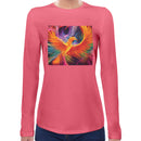 Phoenix | Super Soft Women T-shirt Long sleeve | Cotton Crew Neck Long sleeve Tees Women