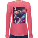 Bear Neon Rave | Women long sleeves t-shirt