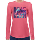Bear Neon Rave | Women long sleeves t-shirt